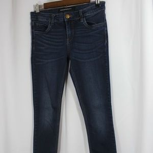 Prosperity Skinny Jeans with raw hem size 27